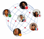 globo globale assunzione web in tutto il mondo